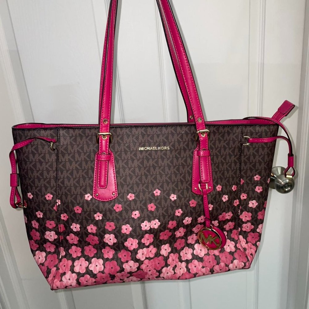 Michael Kors Cherry Blossom Tote Bag (Large)